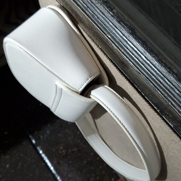 White Faux Leather Bag - Picture 7 of 13